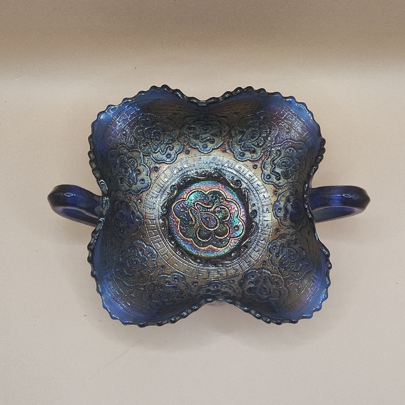 ビンテージ フェントン ボンボンデッシュヴィンテージ フェントン